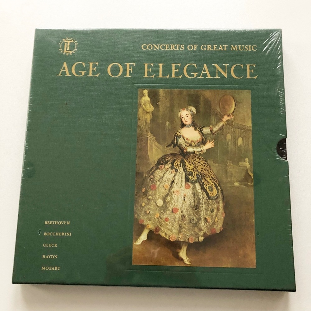 Time Life Records: Concerts of Great Music - Age of Elegance 5 LP Set SEALED